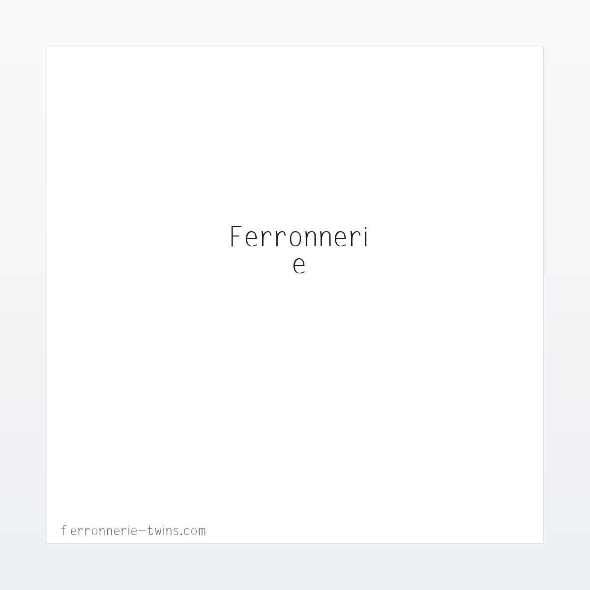 图文信息 - Ferronnerie Twins - Accueil 方图